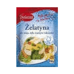 DELECTA ŻELATYNA 50G
