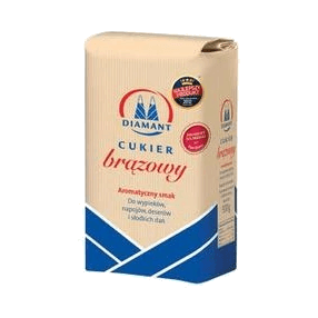 DIAMANT CUKIER BRĄZOWY 500G