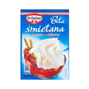 DR OETKER BITA ŚMIETANA 60G/20SZT