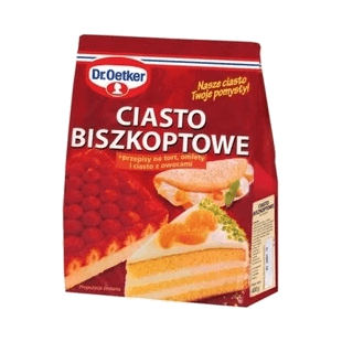 DR OETKER CIASTO BISZKOPTOWE 400G