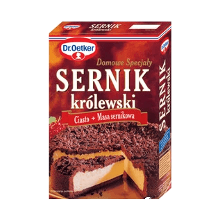 DR OETKER CIASTO SERNIK KRÓLEWS. 520