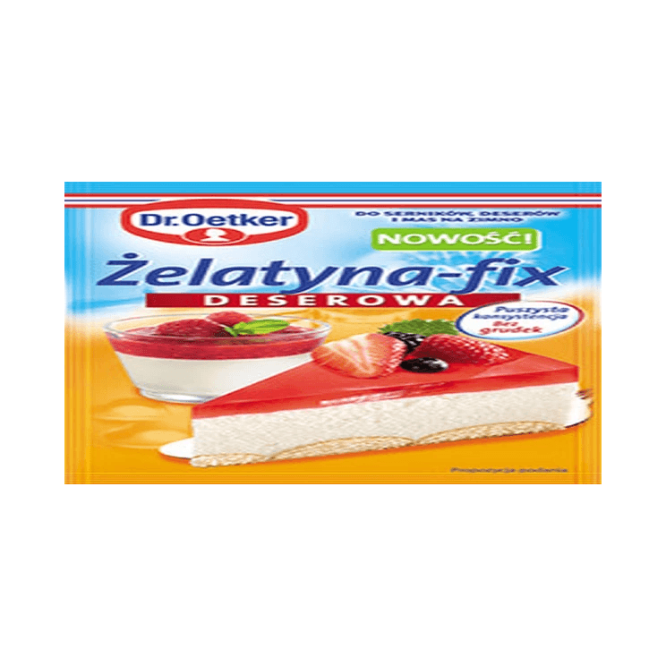 DR OETKER ŻELATYNA FIX DESEROWA 60G