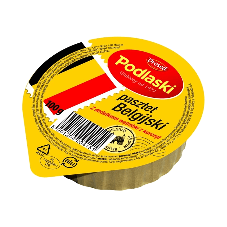DROSED PASZTET BELGIJSKI 100G