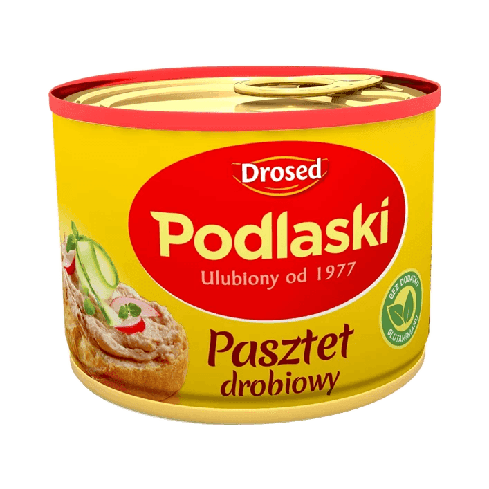 DROSED PASZTET.PODLAS.DROBIOWY 195G