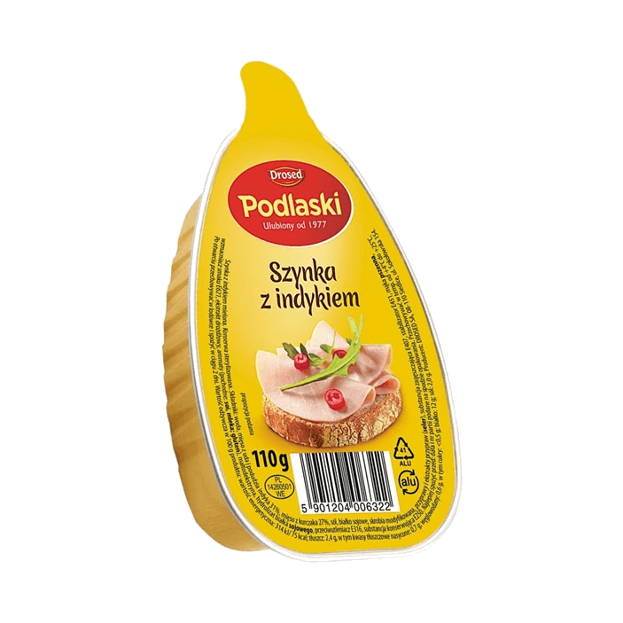 DROSED.SZYNKA Z INDYKA MIELONA 110G