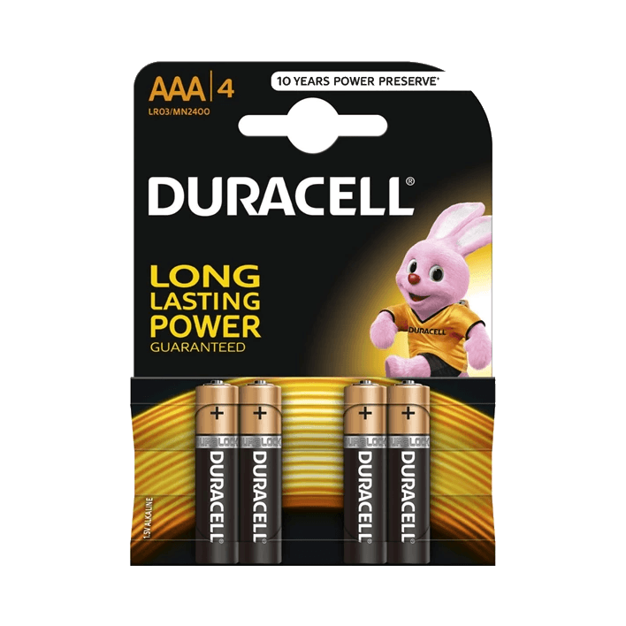 DURACELL BATERIA ALKALINE LR03/4SZT
