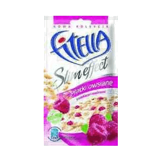 FITELLA PŁATKI OWS.MLEKO-MALINA 50G