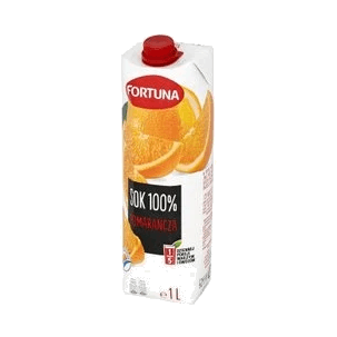 FORTUNA SOK POMARAŃCZOWY 1L