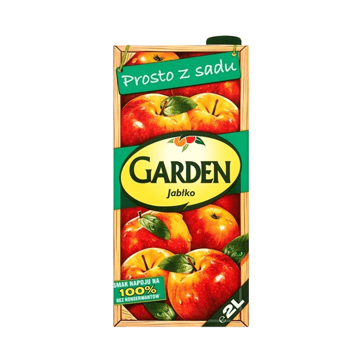 GARDEN NAPÓJ JABŁKO KARTON 2L