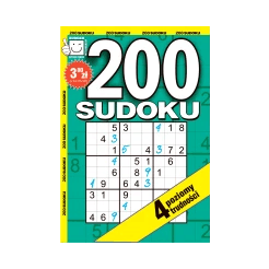 GAZETA KRZYŻÓWKI SUDOKU 200 MIESIĘCZ