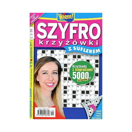 GAZETA SZYFROKRZYŻÓWKA Z SUFLEREM
