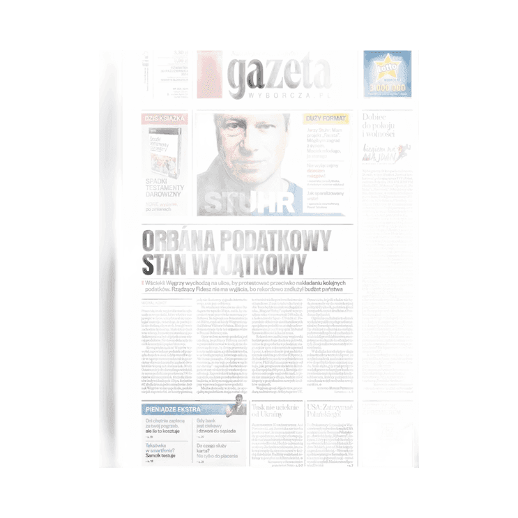 GAZETA WYBORCZA CODZIENNIE