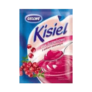 GELLWE KISIEL.ŻURAWINOWY Z WIT.C 38G