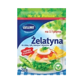GELLWE ŻELATYNA 20G