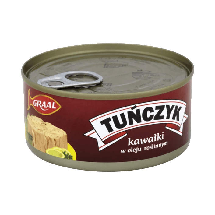 GRAAL TUŃCZYK W OLEJU DUŻE KAW.175G