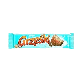 GRZEŚKI.WAFELKI W MLECZNEJ CZEKOL.36