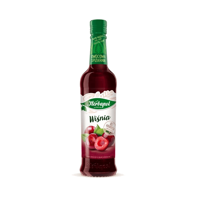 HERBAPOL SYROP WIŚNIA 420ML