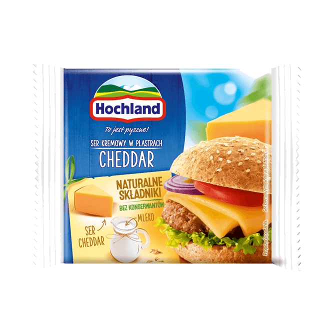HOCHLAND SER PLASTRY CHEDDAR 130G