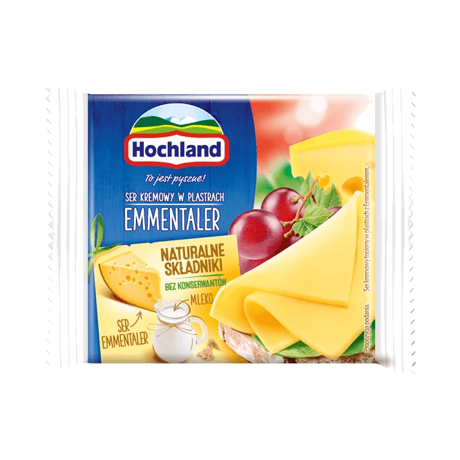 HOCHLAND SER PLASTRY EMMENTALER 130G