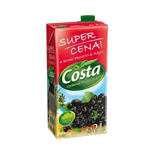 HORTEX COSTA CZARNA PORZECZKA 2L