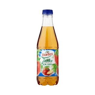 HORTEX SOK JABŁKO 100% PET 1L