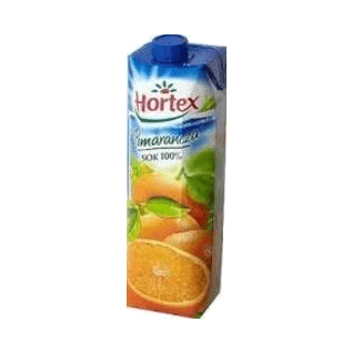 HORTEX SOK POMARAŃCZA  1L