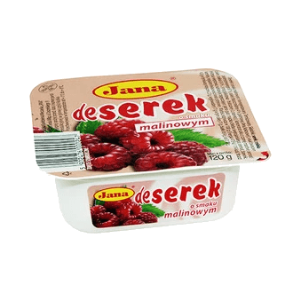 JANA SEREK HOMOGENIZOWANY MALINA 120