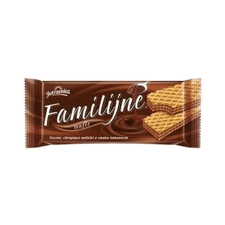 JUTRZENKA WAFLE FAMIL.KAKAOWE 180G