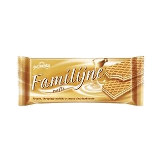 JUTRZENKA WAFLE FAMIL.ŚMIETANK.180G