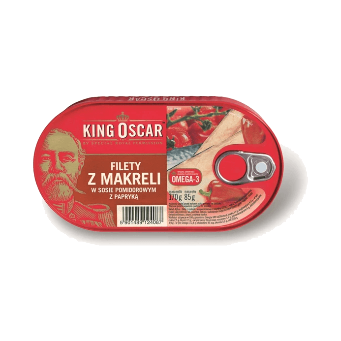 KING OSCAR FILET MAKR SOS POM PAPRYK