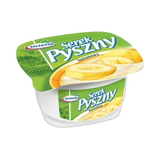 MLEKPOL SEREK HOMOGENIZOWANY BANAN 1