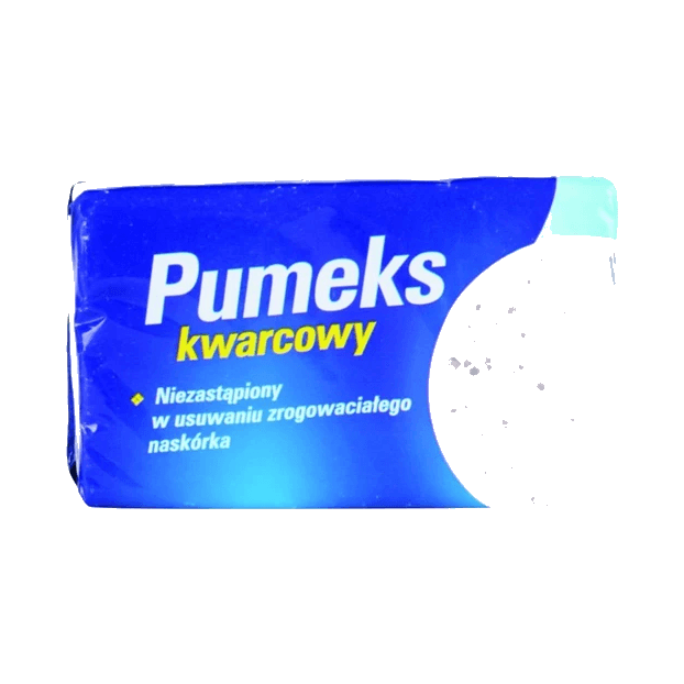 BLUE PUMEKS KWARCOWY BIAŁY 1 SZTUKA