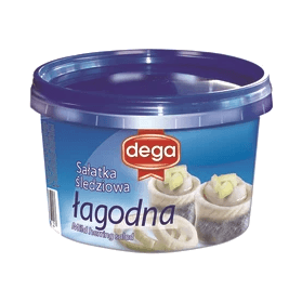 DEGA SAŁATKA ŚLEDZIOWA ŁAGODNA 500G