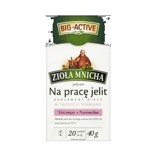 BIG AC.ZIOŁA MNICHA NA TRAWIENIE 20T