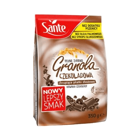SANTE GRANOLA CZEKOLADOWA 350G