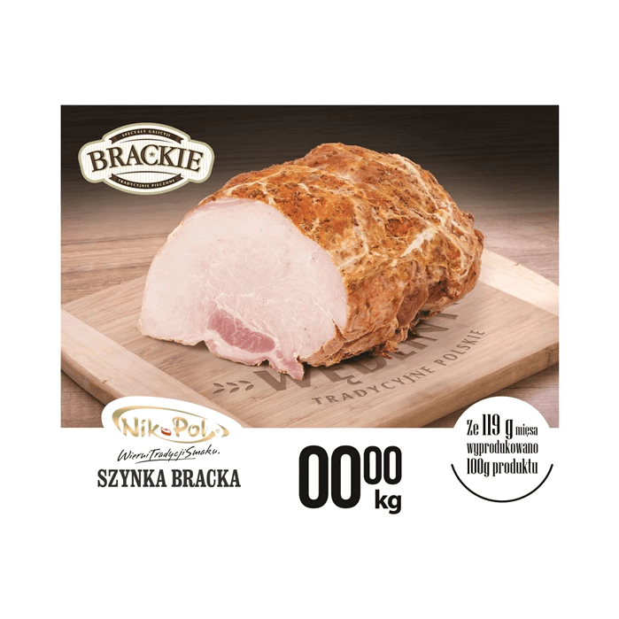 NIK-POL SZYNKA BRACKA OK. 1,8KG