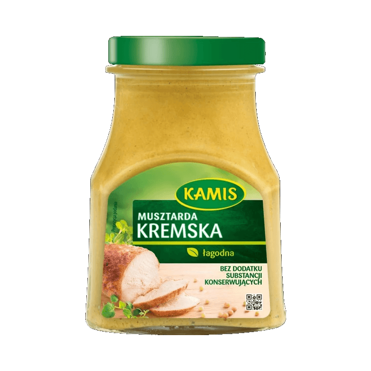 KAMIS MUSZTARDA KREMSKA 185G