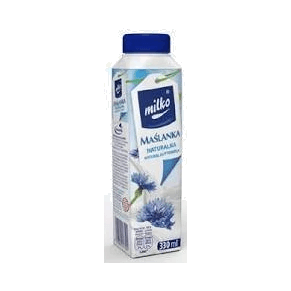 MILKO MAŚLANKA NATURALNA 330ML