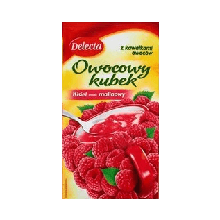DELECTA KISIEL OW.KUBEK MALINA 30G