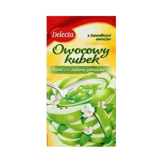 DELECTA KISIEL OW.KUBEK JABŁKO 30G