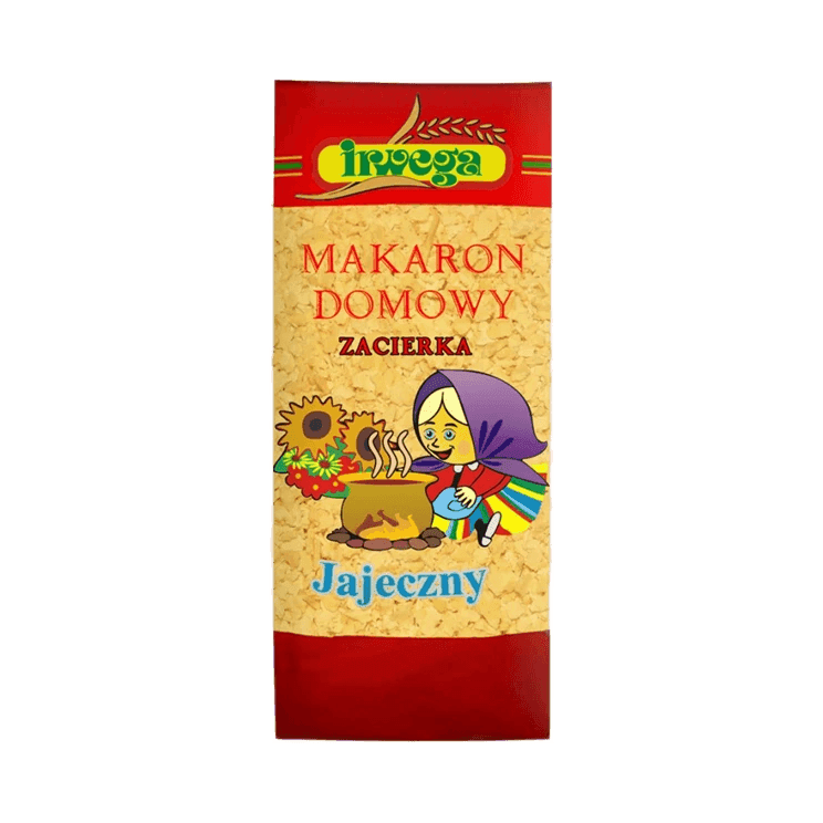 IRWEGA MAKARON DOMOWY ZACIERKA 250G