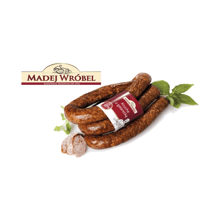 MADEJ WRÓBEL KIEŁBASA KRUCHA Z GALAR