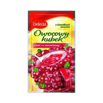 DELECTA KISIEL OW.KUBEK ŻURAWINA 30G