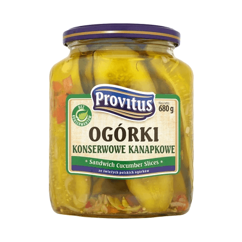 PROVITUS OGÓRKI KONS.KANAPKOWE 680G