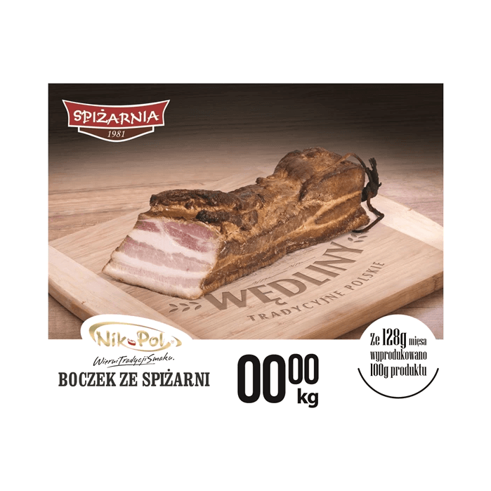 NIK-POL BOCZEK ZE SPIŻARNI OK. 0,8KG