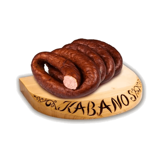 KABANOS KIEŁBASA WIEPRZOWA Z DODATKI