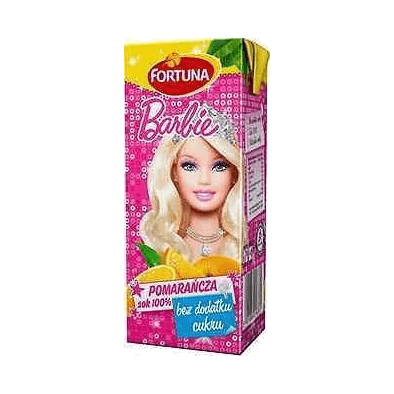 FORTUNA SOK 100% POMAR.BARBIE B/C