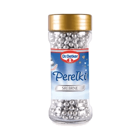 DR OETKER PEREŁKI SREBRNE 42G