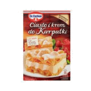 DR OETKER CIASTO I KREM KARPAT 380G