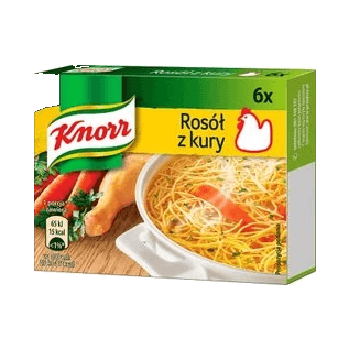 KNORR ROSÓŁ Z KURY KOSTKA (6X10G) 60